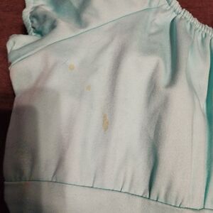 2X Powder Puff top teal